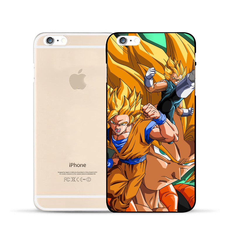 FREE Dragon Ball super sayan Durable Style Hard PC Cover Case For iPhone 6S 6 7 Plus 4 4S 5 5C 5S SE